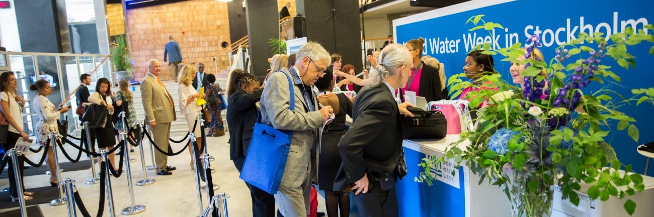 World Water Week in Stockholm