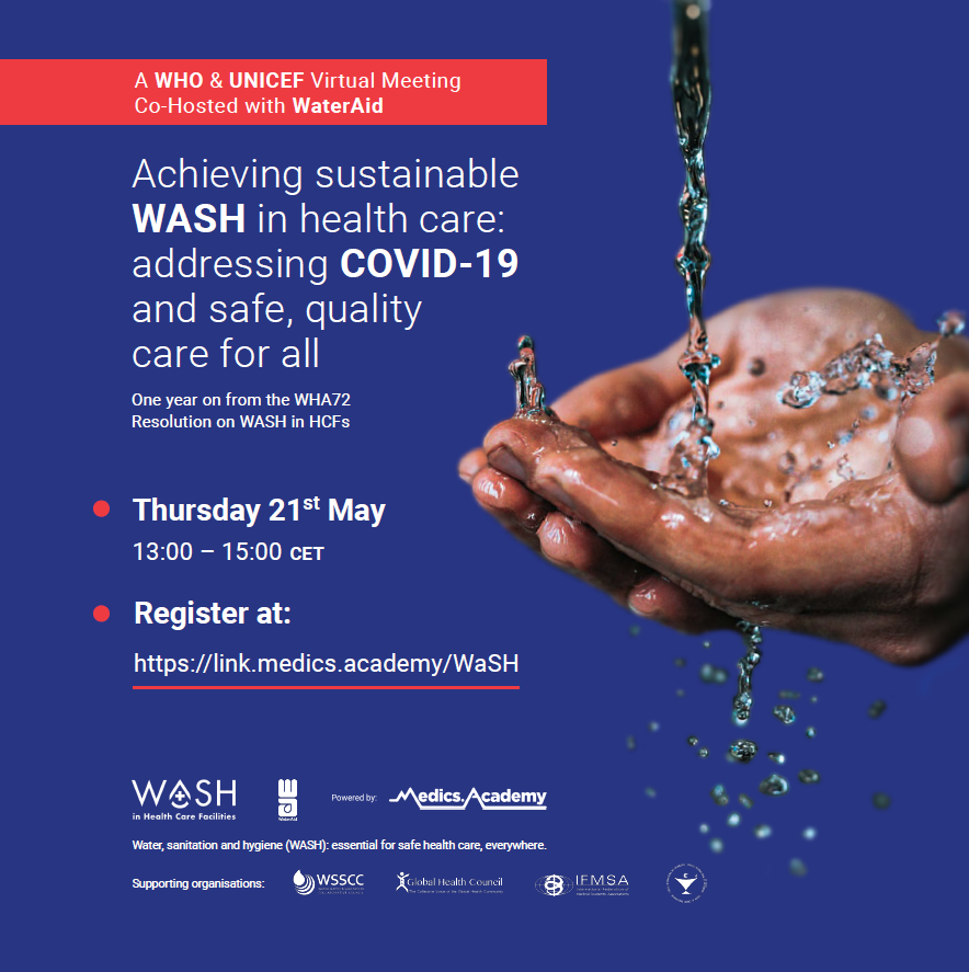 Achieving sustainable WASH in health care
